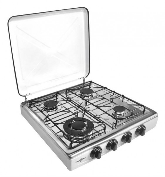 Hornillo Vitrokitchen 452BB 4 fuego Gas Triple