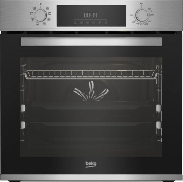 Horno Beko BBIM12301X, Inox, 72 L, Hidrolítico, A