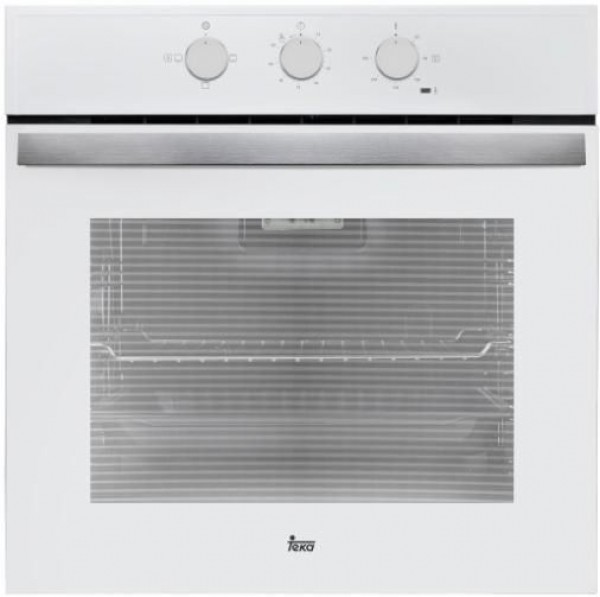 Horno convencional Teka HBB510, Cristal banco, 76 L, Hidrolítico, A