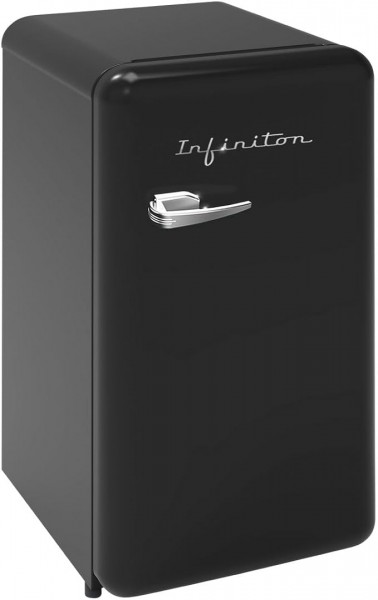 Frigorifico Cooler Infiniton CL-V90L8NEA 87cm Negro Vintage