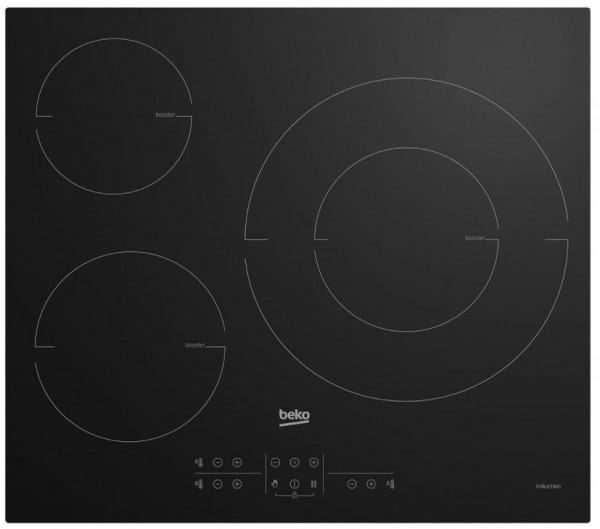 Induccion Beko HII63205MT, 3 zonas, 60cm
