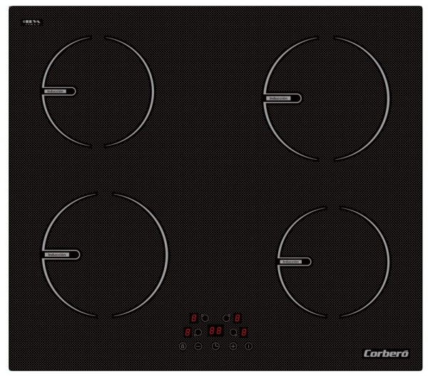 Inducción Corbero CCIG9422, 4 Zonas, Touch Control