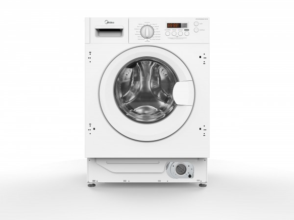 Lavadora Midea MFG10W80BAWES, 8Kg, 1400RPM, Integración, A