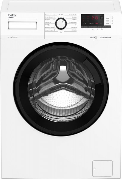 Lavadora carga frontal Beko WRA7615XW Blanco 7 kg 1200 rpm A
