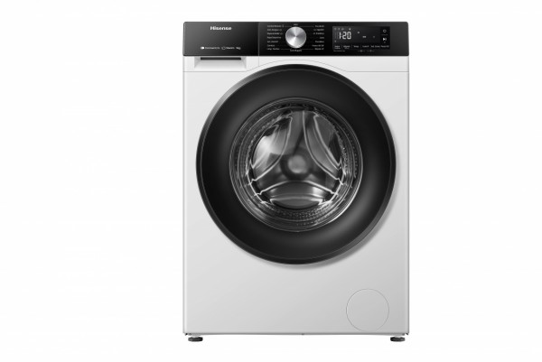 Lavadora carga frontal Hisense WF3S9043BW3, Blanco, 9 kg, 1400 rpm, A