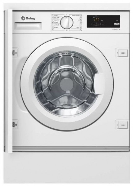 Lavadora integrable Balay 3TI987B, Blanco, 8 kg, 1400 rpm, C