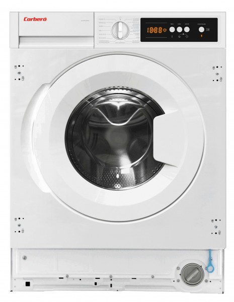 Lavadora carga frontal integrable Corbero CLAV8424INT Blanco 8 kg 1400 rpm A