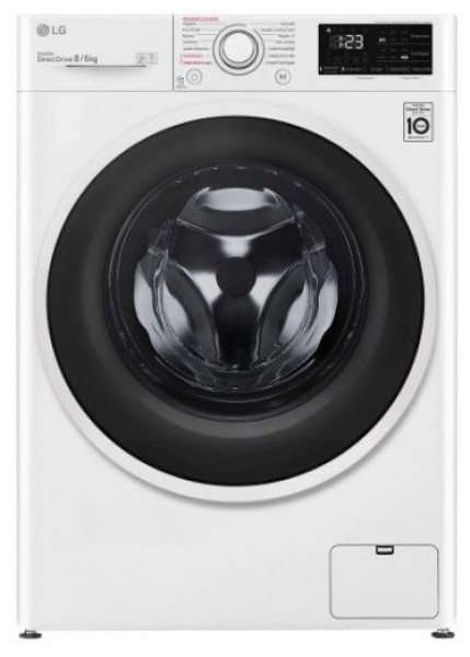 Lavadora secadora LG F4DV3108S1W Blanco lavado 8 kg secado 6 kg 1400 rpm E