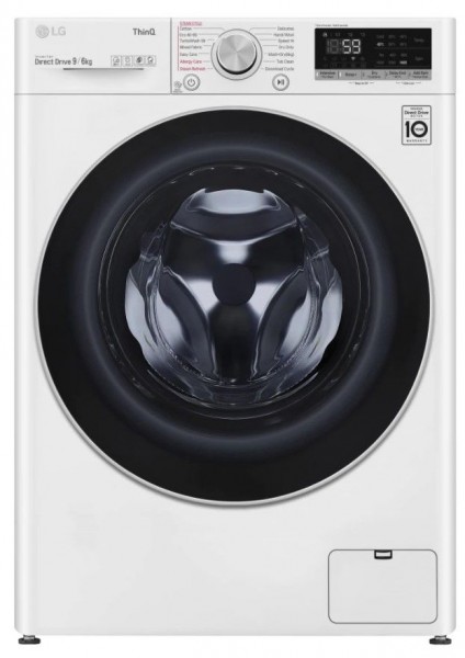 Lavadora secadora LG F4DV5009S1W Blanco lavado 9 kg secado 6 kg 1400 rpm E