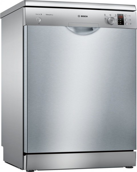 Lavavajillas Bosch SMS25AI05E, Inox, 12 servicios, E