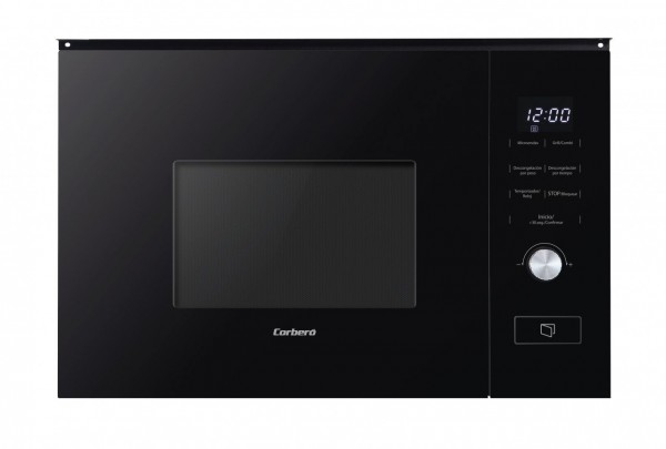 Microondas integrable Corbero CMICM20GLNINTEG Negro 20 L 800 W Grill