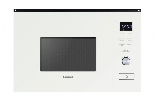 Microondas integrable Corbero CMICM20GLWINTEG Blanco 20 L 800 W Grill