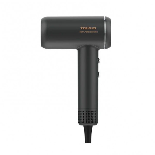 Secador Taurus DIGITAL FORCE 2000 IONIC, 1.800W, Iónico, Negro
