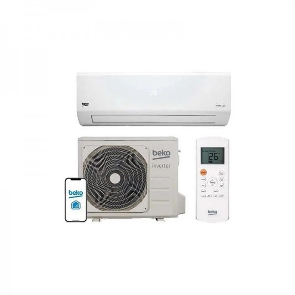 Aire Acondicionado Split Beko BEHPG125 3000 Frigorias INVERT R32 Wifi