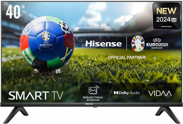 Televisor LED Hisense 40A4N, Pantalla de 100 cm (40'') full HD, Smart TV, F