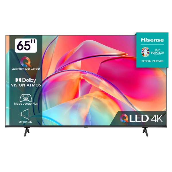 Televisor QLED Hisense 65E77KQ, Pantalla de 164 cm (65''), Ultra HD 4K, Smart TV, G.