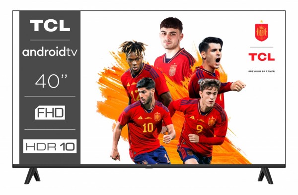 Televisor TCL Full HD 40  HDR TV con Android TV 40S5400A
