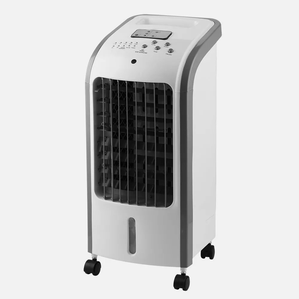 Climatizador Evaporativo Nirvana Blanco 80w 3vel 4litros Oscilante,acumulador De Frio,remo