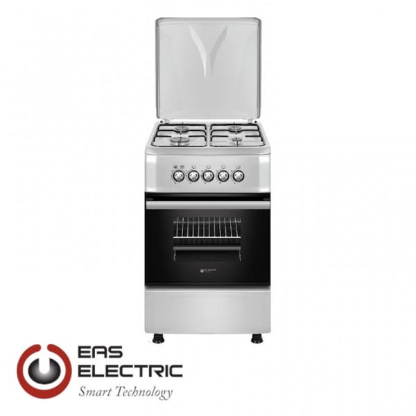 EFG555X Cocina de Gas con horno Eas Electric 50 cm Inox
