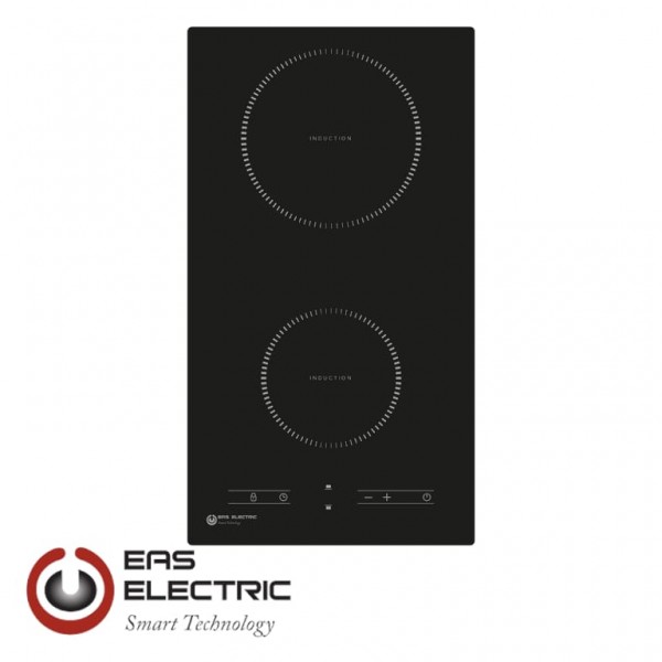 Placa Induccion Eas Electric 30cm 2 zonas con trol taxtil EMIH030-2F