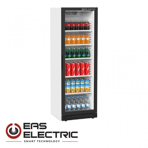 Frigorifico Expositor Eas Electric EMR373AB1 1 puerta abatible 181x60x60cm 373L 5 estantes