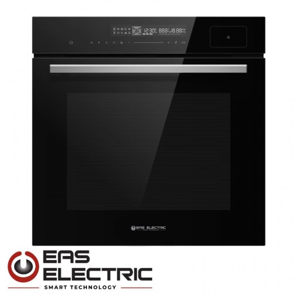 Horno Multifuncion EAS ELECTRIC EMV72VAP Vapor 13 Funciones Cristal Negro 