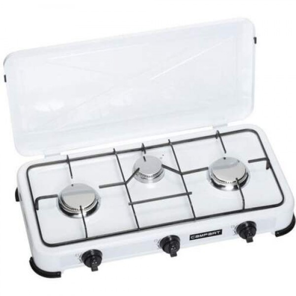 Cocina de gas CamPart Travel KO6382 3 fuegos Gas Butano