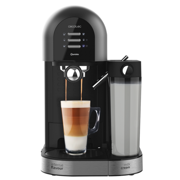 Cafetera Semiautomática Power Instant-ccino 20 Chic Serie Nera para café molido y en cápsu