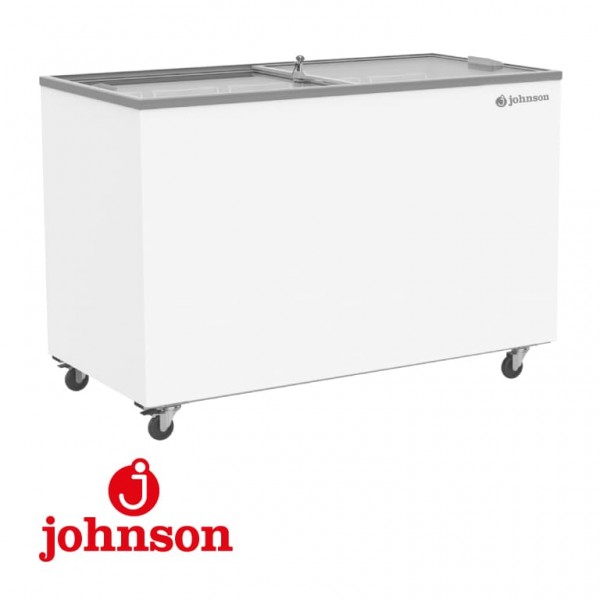 Congelador Horizontal JOHNSON JRA345DPRO Puertas Corredera Vidrio 345 litros 132x65x91cm