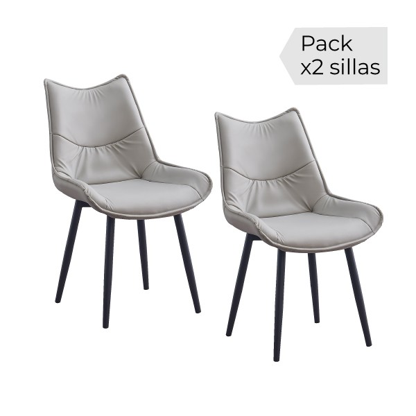 Juego de 2 sillas Calista